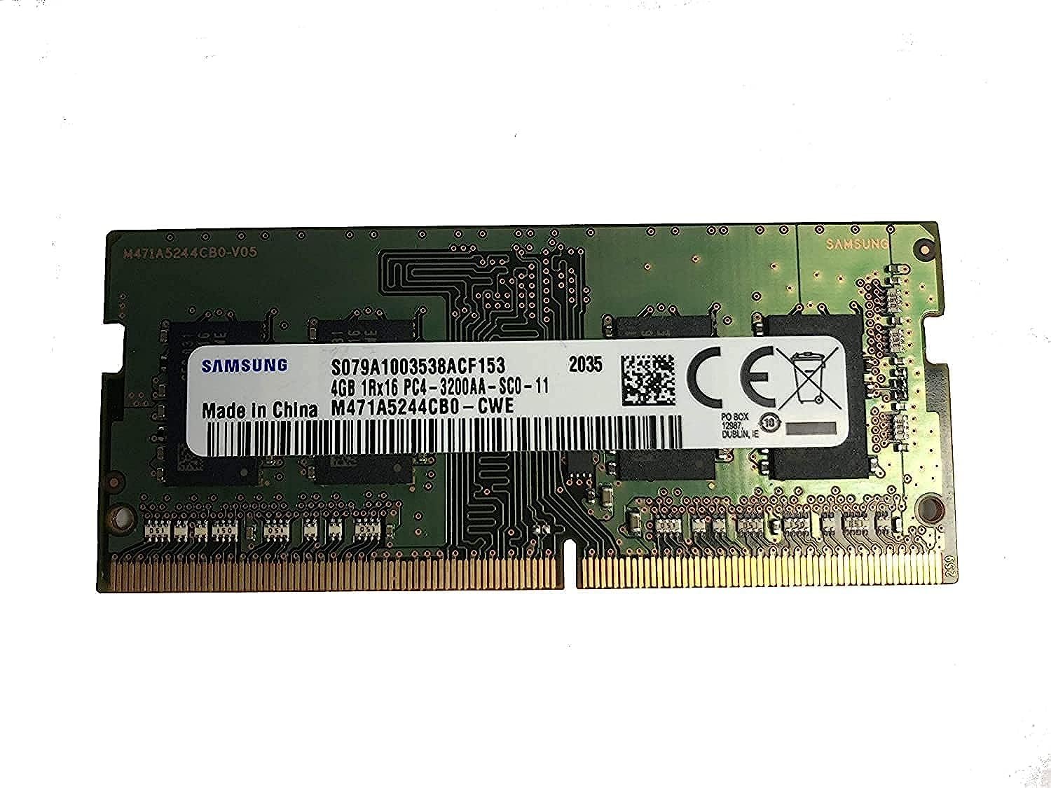 Samsung 4GB DDR4 PC4-21300, 2666MHZ, 260 PIN SODIMM, 1.2V, CL 19 Laptop ram Memory Module